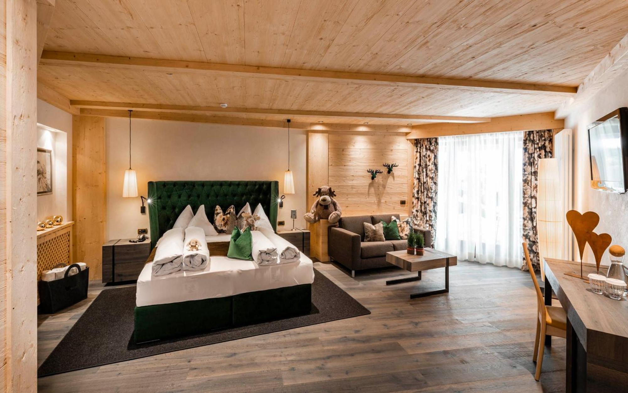 Suite im alpinen Stil mit Terrasse